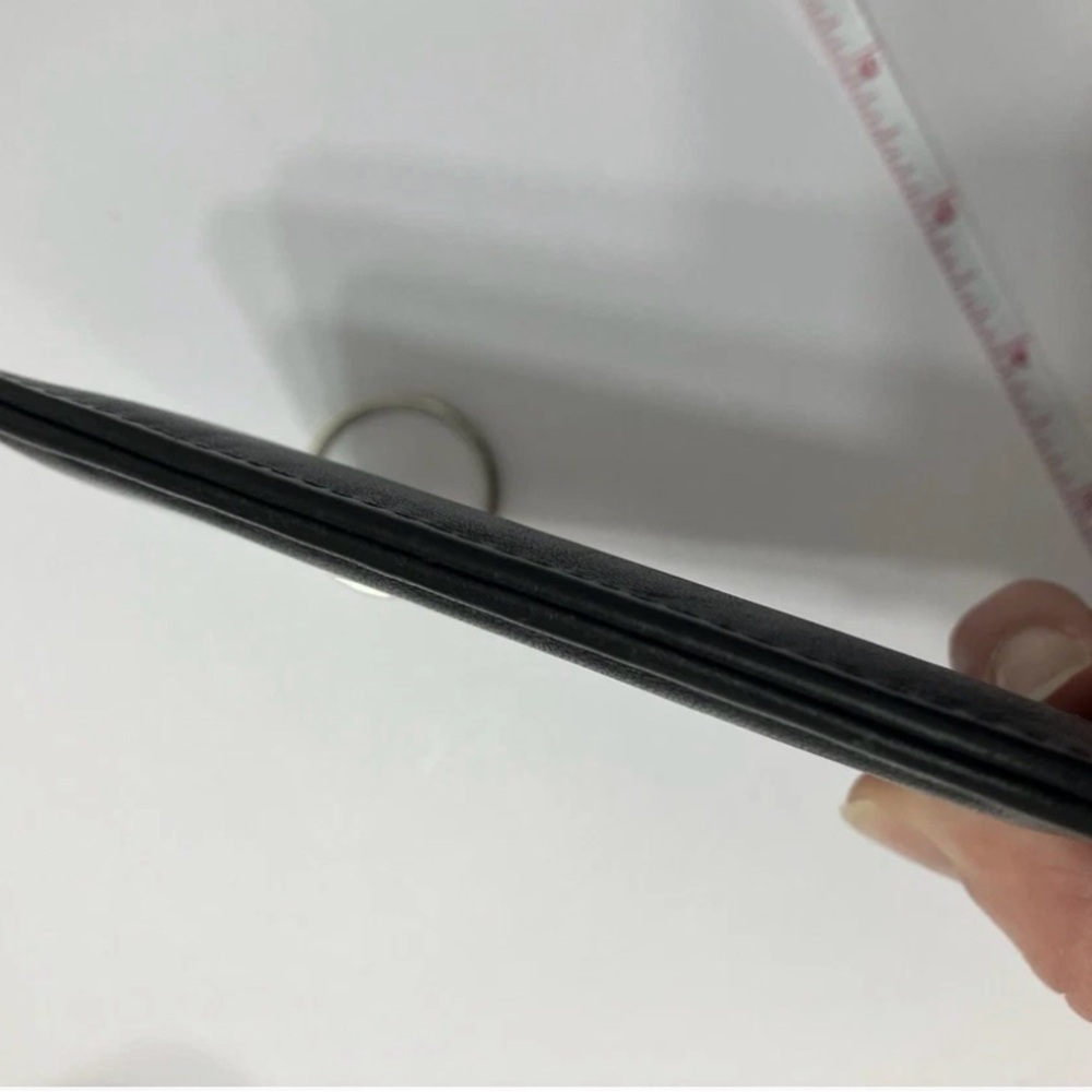 Coach Mini Skinny Case Black 6902 - Picture 5 of 6